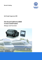 VW - SSP 598_The Grand California 2020 - Truma Combi heater - Self Study Programme 